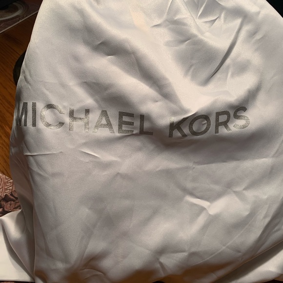 Michael Kors Black Backpack with gold Authentic main image 3